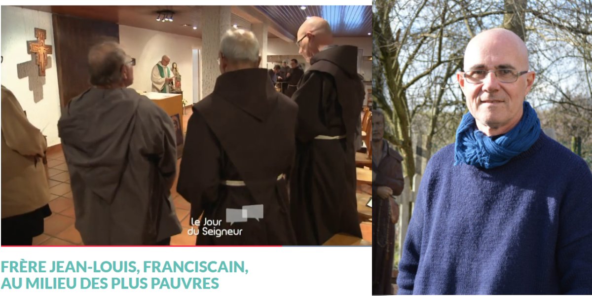 Frère Jean-Louis, franciscain, au milieu des plus pauvres