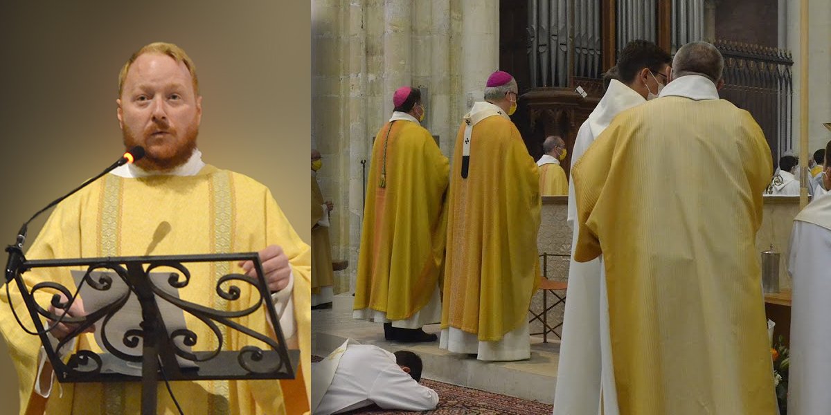 Le 3 juillet, Renaud Silve sera ordonné prêtre en la cathédrale St-Gatien... 